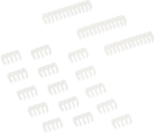 Kolink Zestaw przewodów w oplocie — Biały COREADEPT-EK-WHT - 1089285 - zdjęcie 3
